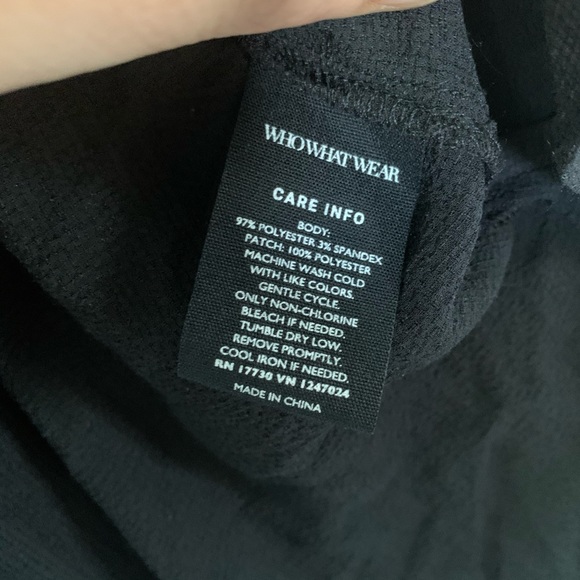 Who What Wear Black Blouse XL - Picture 8 of 10